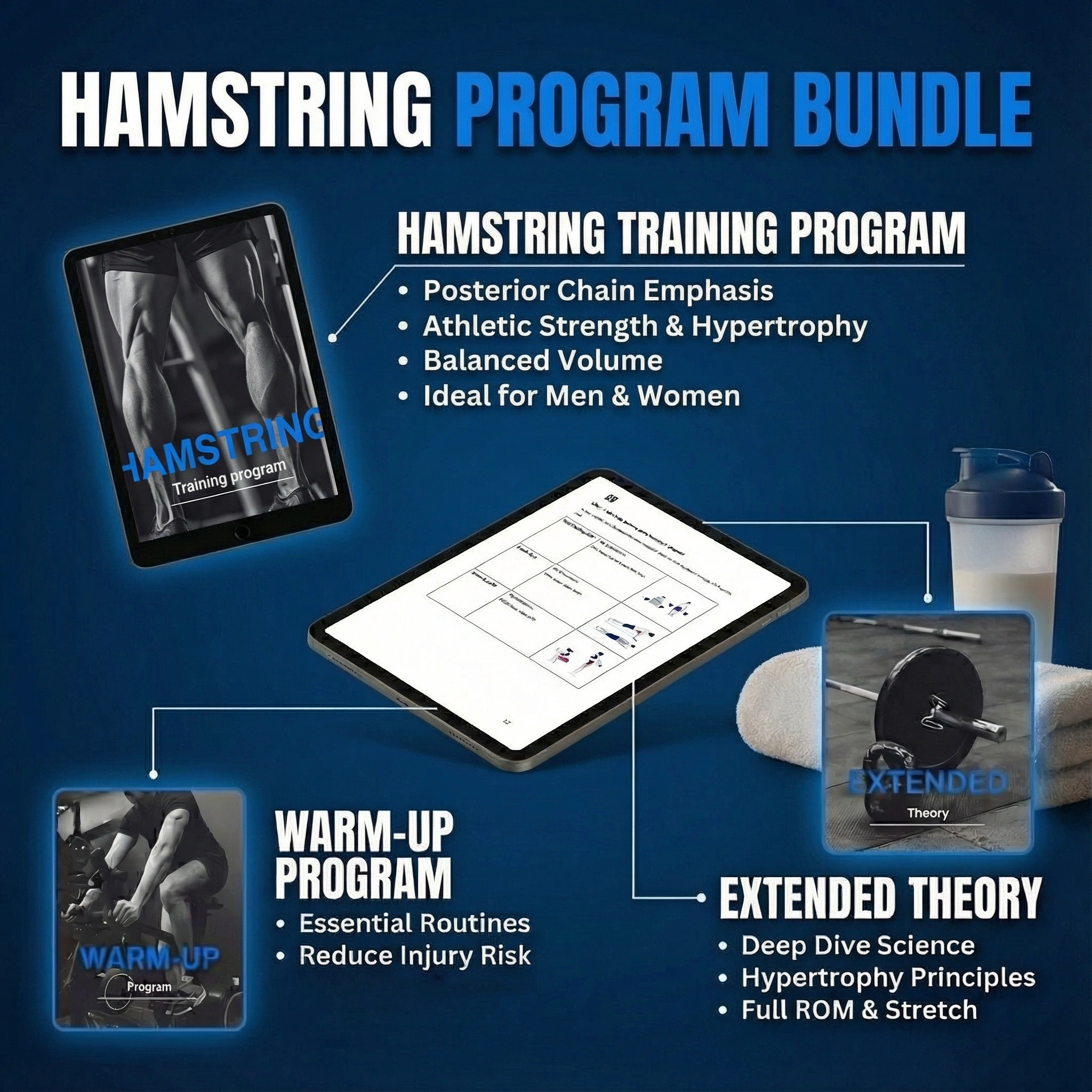 Hamstring Focused Program Bundle